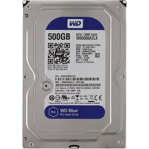 WD 500GB (WD5000AZLX), фото 1