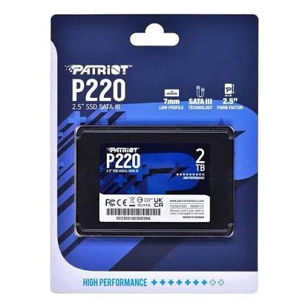 SSD PATRIOT P220 2TB, фото 1