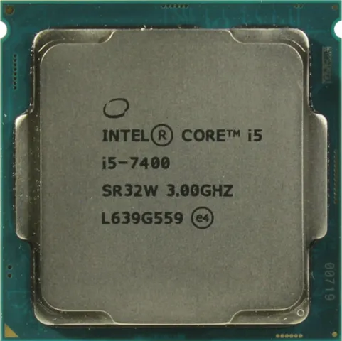 Intel Core i5-7400 3 GHz/4core/SVGA HD Graphics 630/1+6Mb/65W/8 GT/s LGA1151