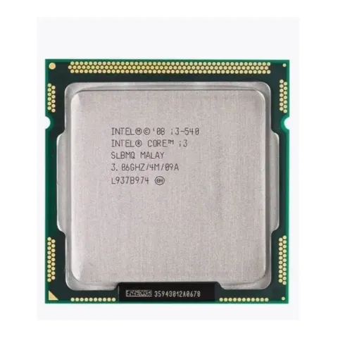 Intel Core i3-540/ 3.06 GHz/2core/SVGA HD Graphics/0.5+ 4Mb/73W/2.5 GT/s LGA1156
