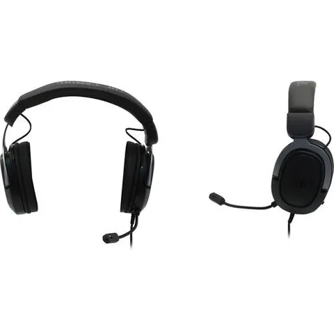 ASUS TUF Gaming H3 чёрный/серый, проводная, mini jack 3.5 мм, регулятор громкости, отключаемый микрофон 90YH028G-B1UA00