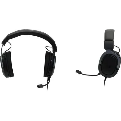 ASUS TUF Gaming H3 чёрный/серый, проводная, mini jack 3.5 мм, регулятор громкости, отключаемый микрофон 90YH028G-B1UA00, фото 1