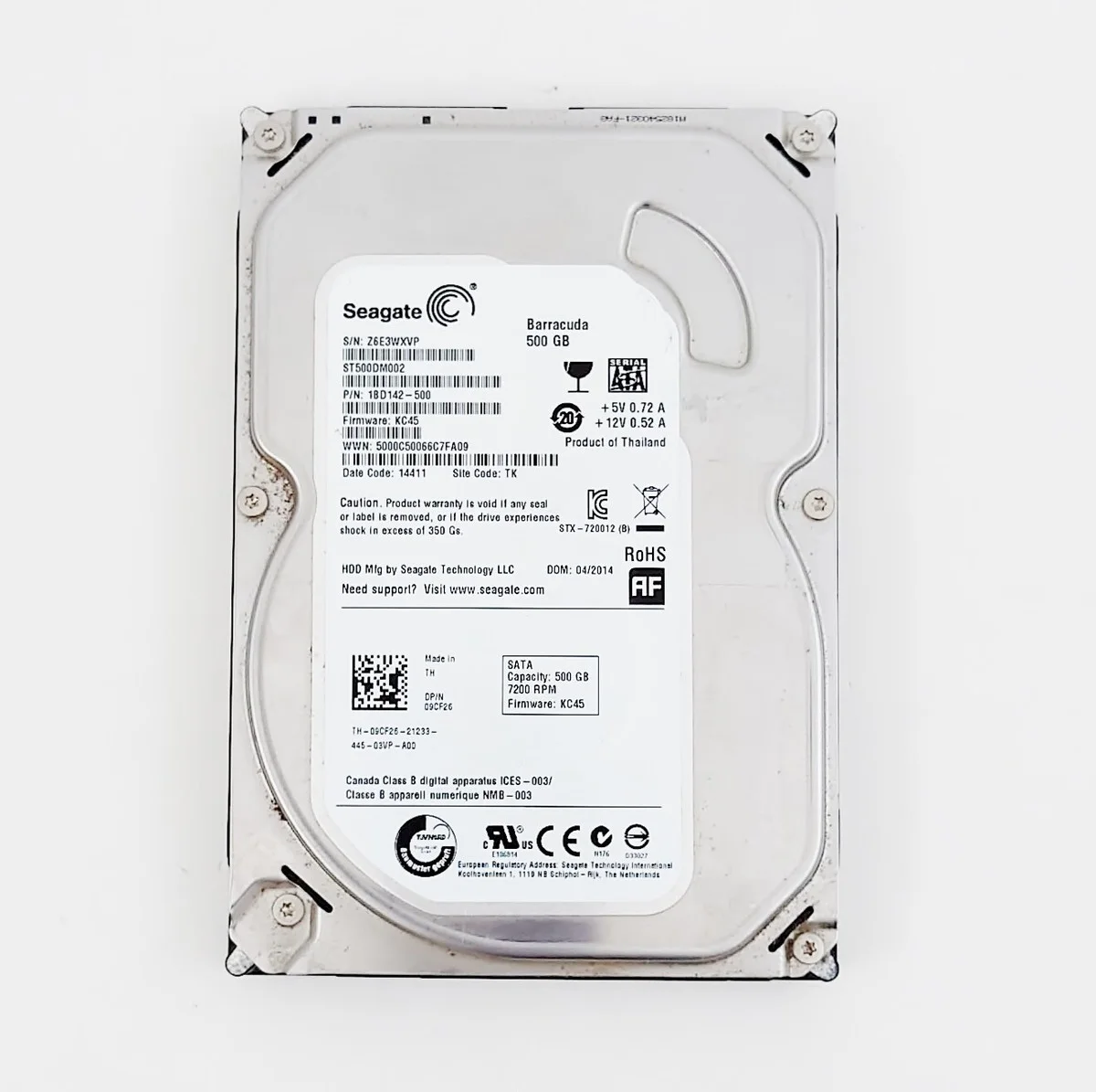 SEAGATE BARRACUDA 500GB (ST500DM002), фото 1