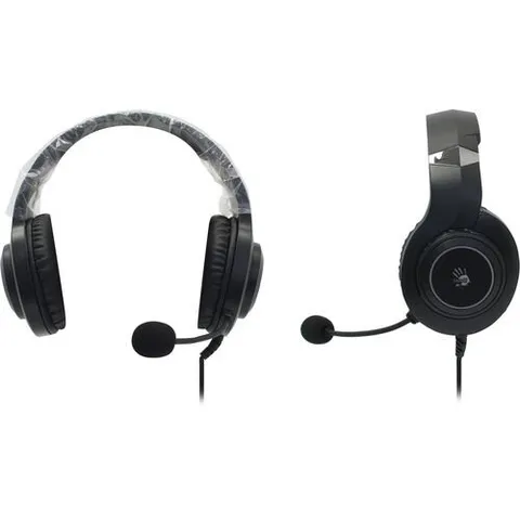 Bloody G220 чёрный, проводная, подсветка G220 AUX3.5-4PIN + USB