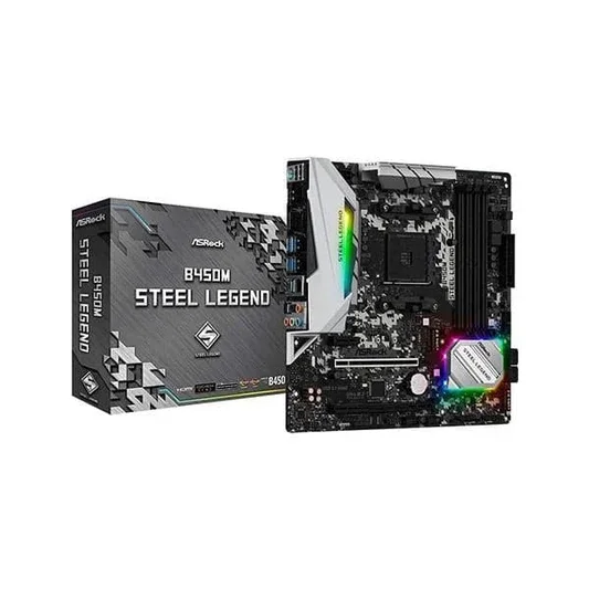 ASROCK B450M STEEL LEGEND, фото 1