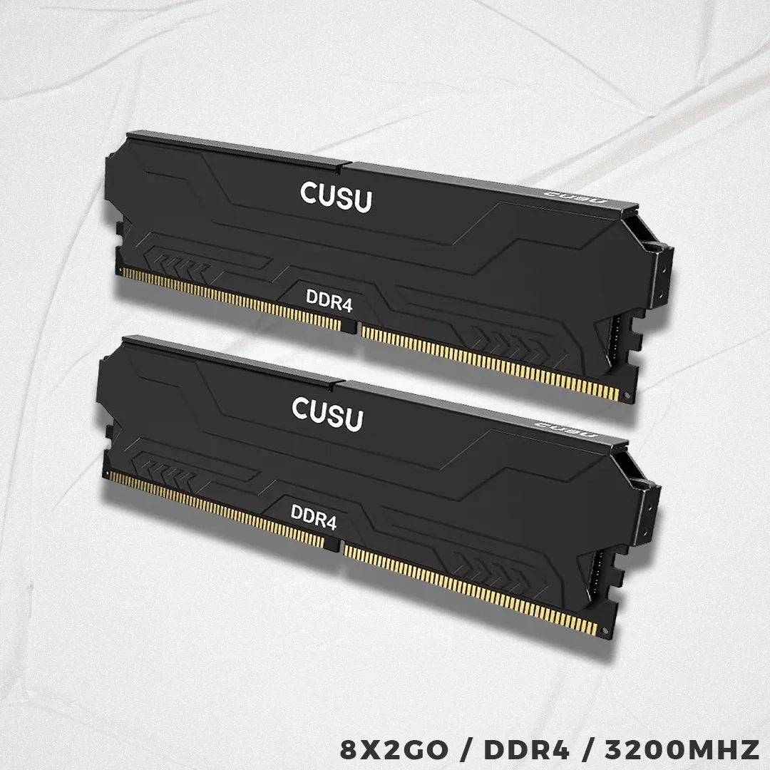 DDR4 16GB 3200MHZ CUSU (2*8GB) (KSD1432U16BKN2016E) (NEW), фото 1