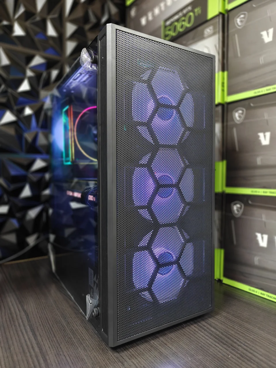 IRON PRIDE PREDATOR V3 (B)/P 700W/B450M/R7-5700X/DDR4-16GB/NVME-500GB/HDD 500GB/GTX 1080TI-11GB, фото 1