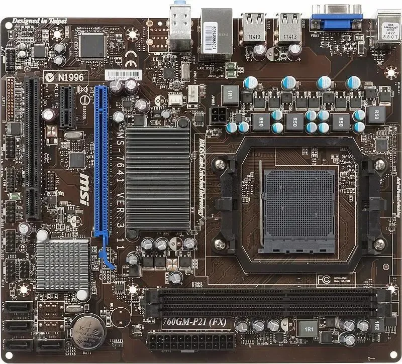 MSI 760GM-P21 (FX) (БЕЗ ПЛАНКИ), фото 1