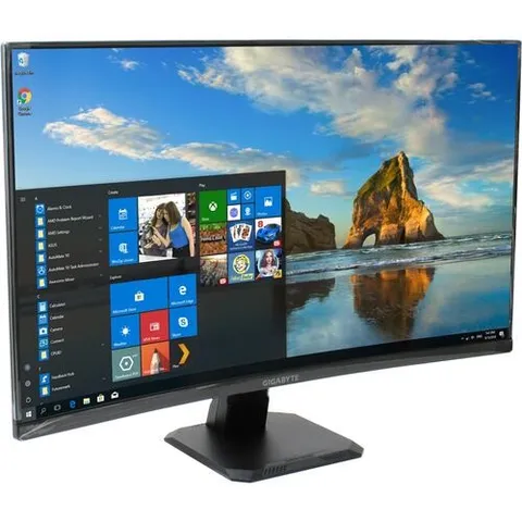 Монитор 27" Gigabyte GS27QCA EK VA 2560x1440, 180 Гц, 1 мс, 16:9, 250 кд/м², 2xHDMI, DisplayPort, HDR Ready, Flicker Free, Low Blue Light, изогнутый экран, черный GS27QCA EK