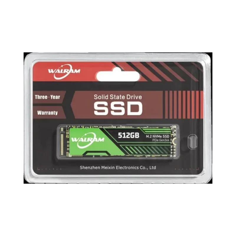 SSD M.2 SATA WALRAM 512GB (NEW), фото 1