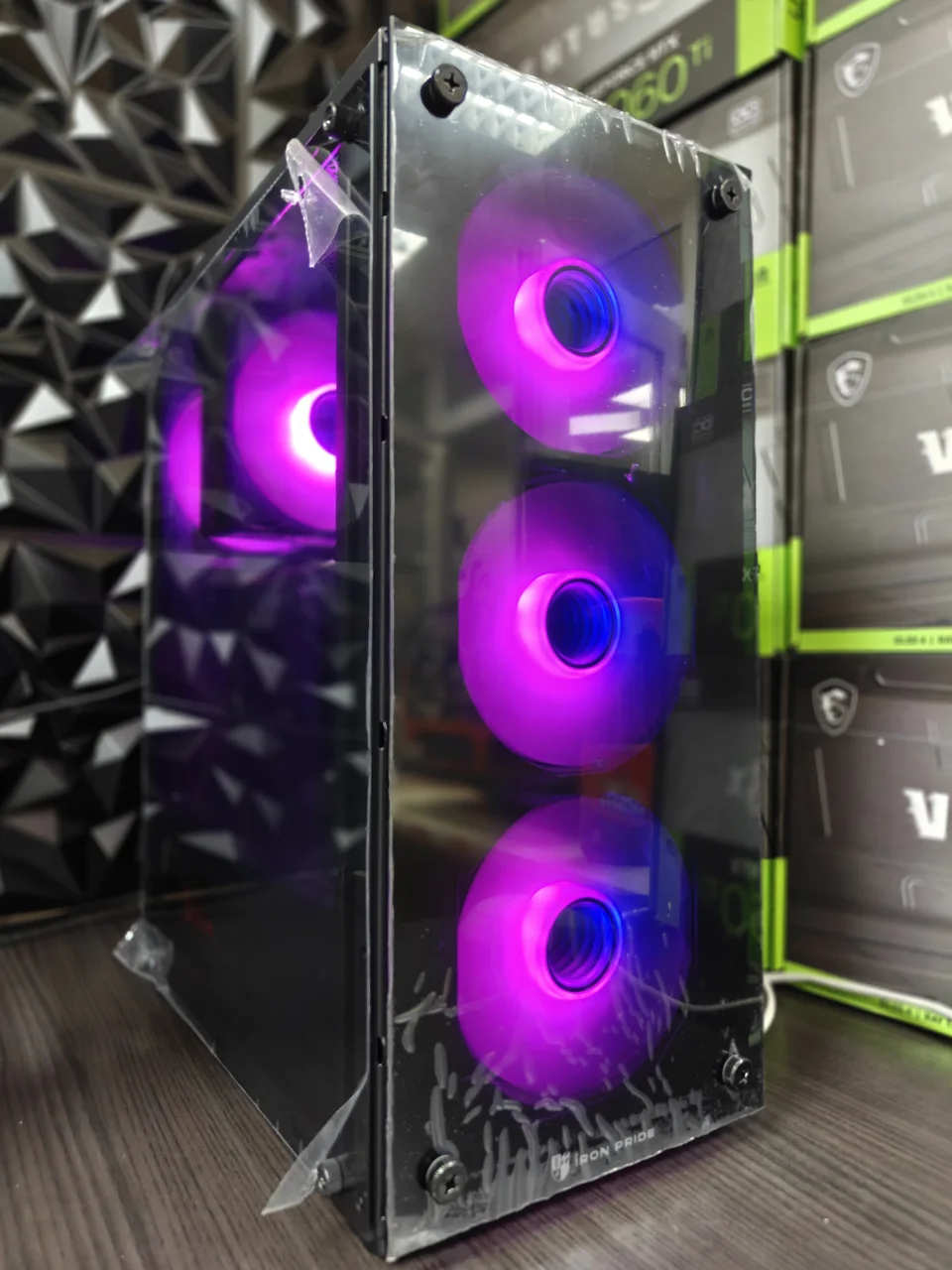 IRON PRIDE WARIOR Z2(B)B650W/X99/2680V4/DDR4-16GB/SSD-256GB/HDD 500GB/GTX 1070-8GB, фото 1