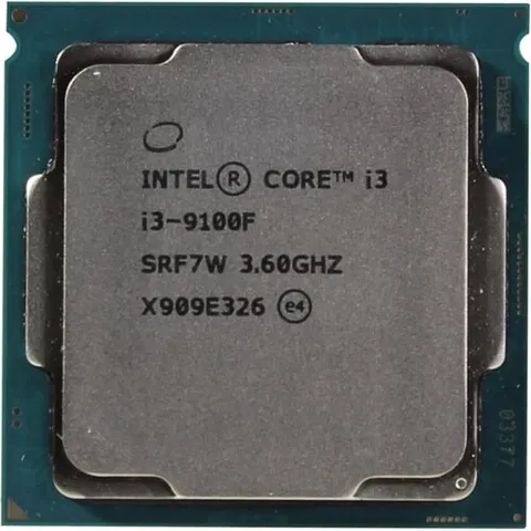 Intel Core i3-9100F 3.6 GHz/4core/1+6Mb/65W/8 GT/s LGA1151