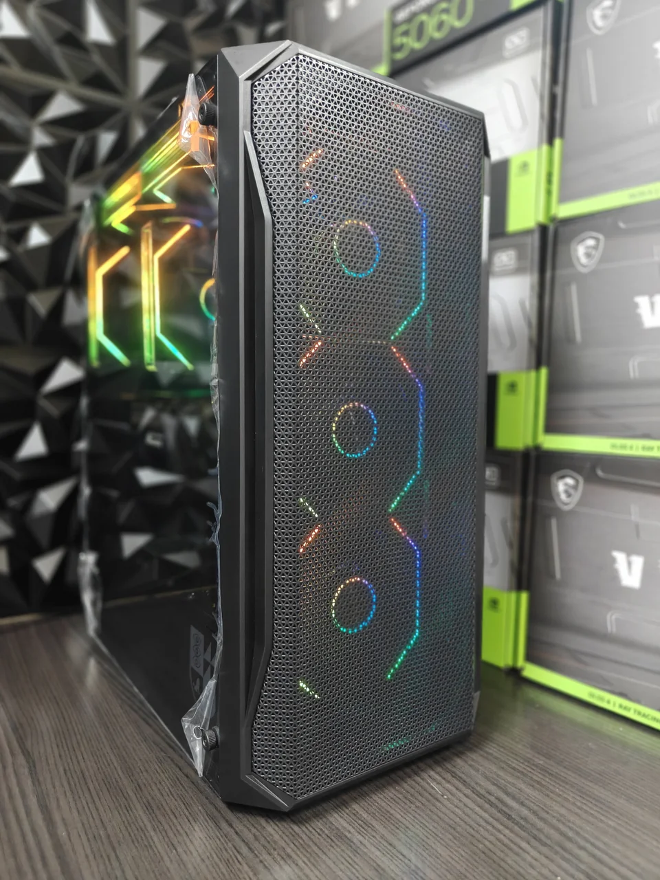 IRON PRIDE PREDATOR V2 (B)/RM 750X/B560/I5-10400F/DDR4-16GB/NVME-256GB/HDD 500GB/GTX 1080TI-11GB, фото 1