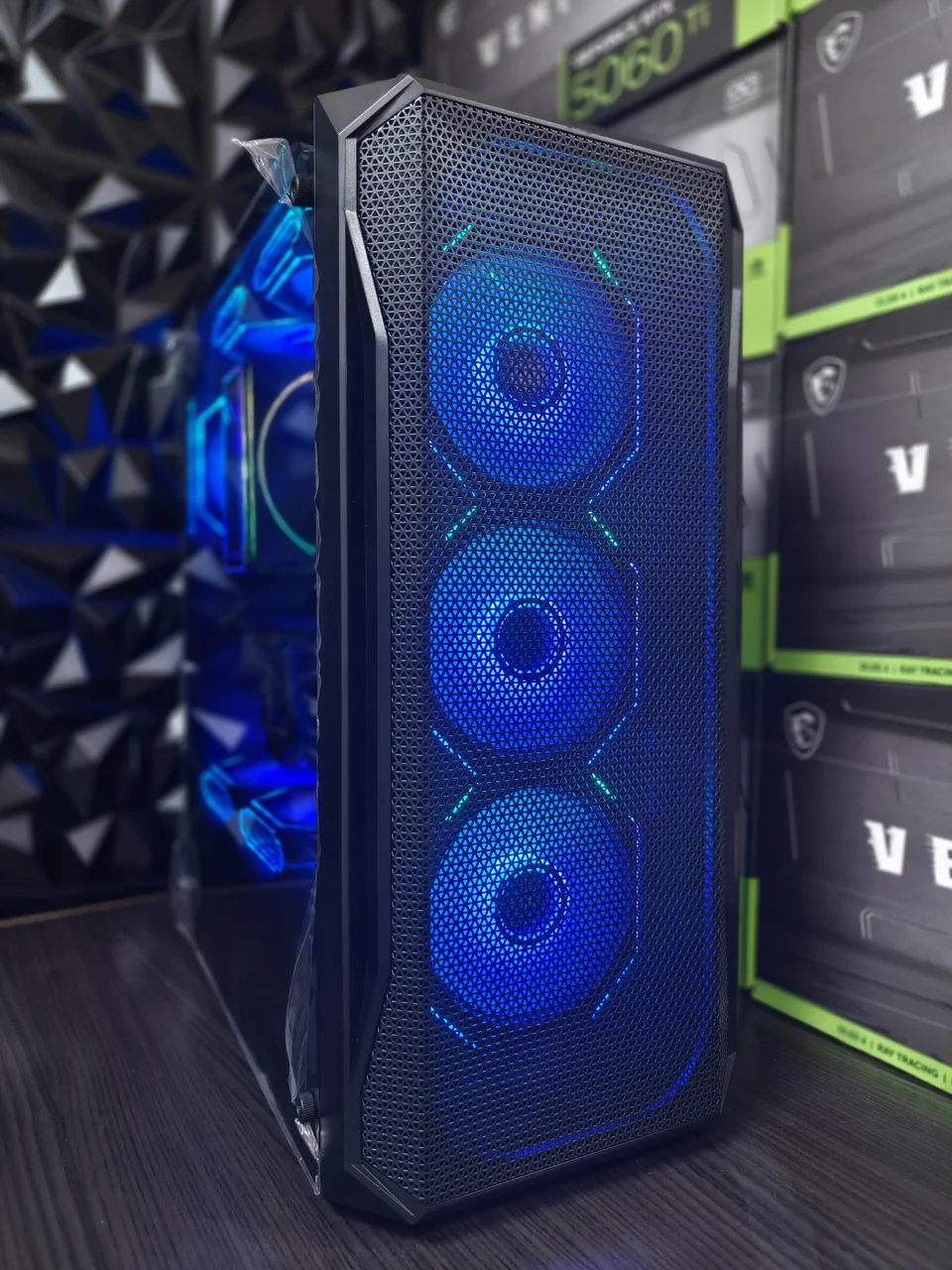 IRON PRIDE PREDATOR V2 (B)/RM 750X/Z490/I7-10700K/DDR4-16GB/NVME-240GB/SSD 500GB/GTX 1080TI-11GB, фото 1