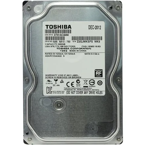 TOSHIBA 500GB (DT01ACA050)