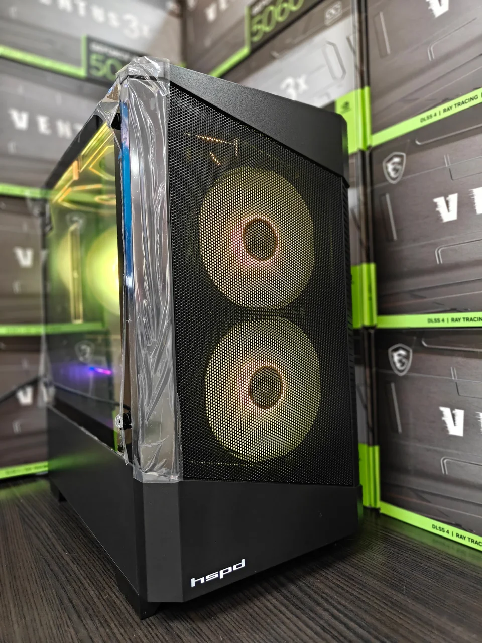 HSPD M330 (B)/CBR 650W/H610/I5-12400F/DDR4-16GB/NVME 500GB/RTX 3060TI 8GB, фото 1
