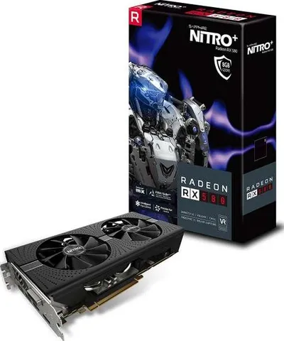 SAPPHIRE NITRO+RADEON RX580 8G GDDR5 DUAL