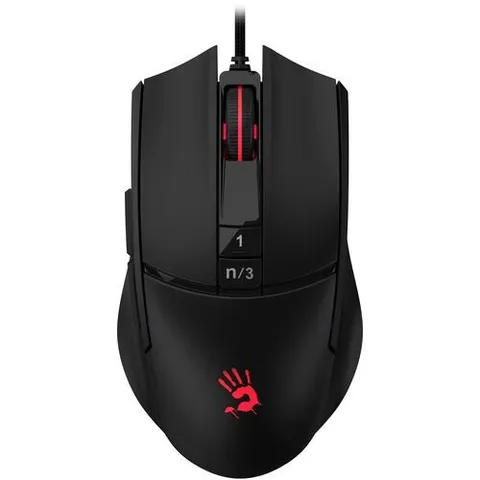 Мышь A4Tech Bloody L65 Max (12000dpi) USB (6but) L65 MAX/STONE BLACK (NEW)