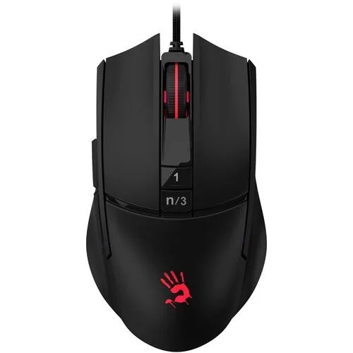Мышь A4Tech Bloody L65 Max (12000dpi) USB (6but) L65 MAX/STONE BLACK (NEW), фото 1