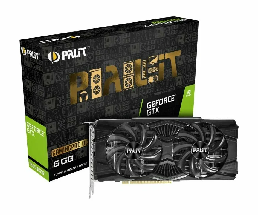 GTX1660SUPER GP 6G GDDR6 192BIT, фото 1