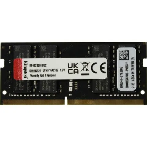 DDR4 32GB 3200MHZ KINGSTON FURY IMPACT (KF432S20IB/32) Б/У