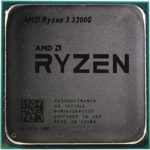 AMD Ryzen 3 3200G (YD3200C5) 3.6 GHz/4core/SVGA RADEON Vega 8/2+4Mb/65W Socket AM4, фото 1