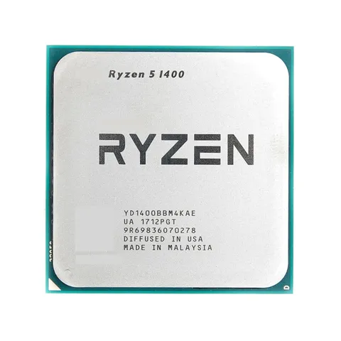 Ryzen 5 1400 (YD1400B) 3.2 GHz/4core/2+8Mb/65W
