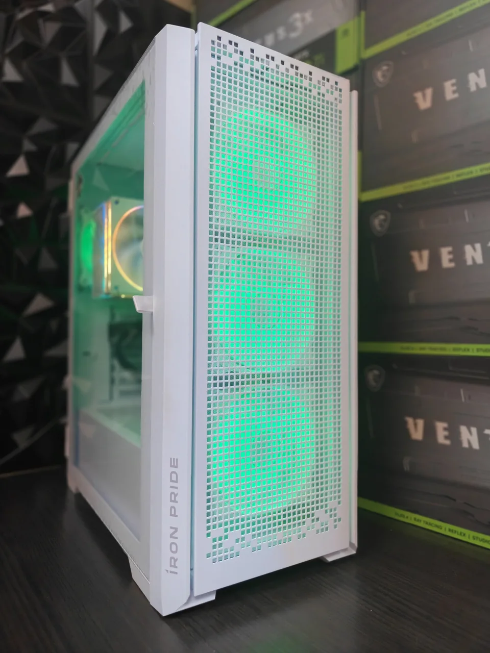 IRON PRIDE Z8 (W)(N)/B 650W/X570/R5-5600X/DDR4-16GB/NVME-500GB/RTX 5060 8GB, фото 1