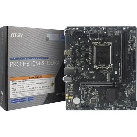 MSI PRO H610M-S DDR4 (NEW)