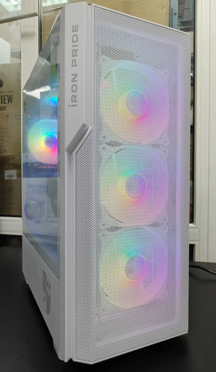 IRON PRIDE WARRIOR Z14 (W)/FV850/H610/I5-14400F/DDR4-16GB/NVME500/RTX3080-10GB, фото 1