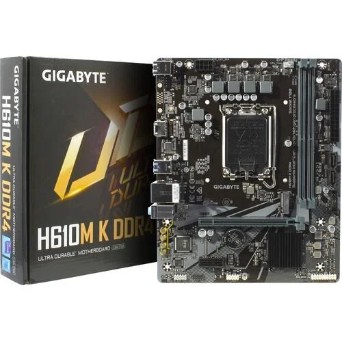GIGABYTE H610M K DDR4 (NEW), фото 1