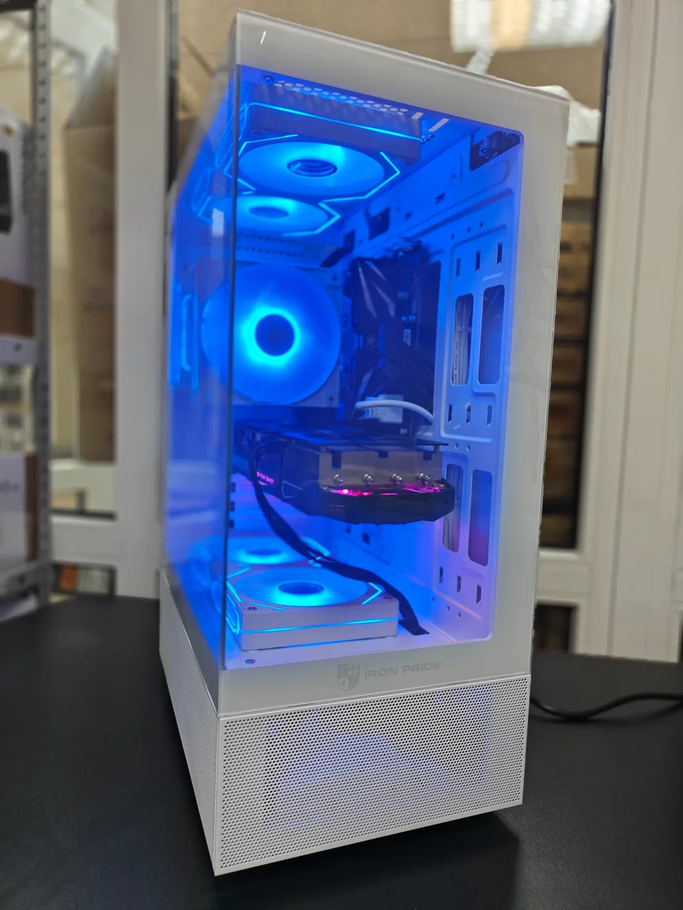 IRON PRIDE INVADER Q8 (W)/CBR600/H610/I5-12400F/DDR4-16GB/NVME-1TB/RTX3070-8GB, фото 1