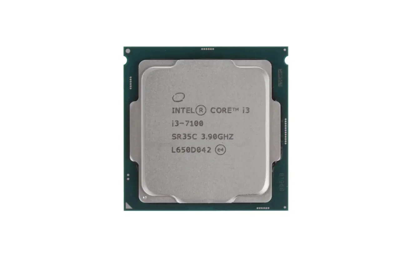 Intel Core i3-7100 3.9 GHz/2core/SVGA HD Graphics 630/0.5+ 3Mb/51W/8 GT/s LGA1151, фото 1