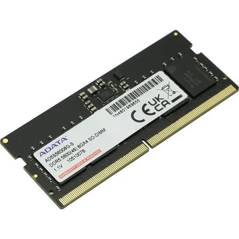 SODIMM DDR5 8GB 5600MHZ ADATA (AD5S56008G-S) (NEW)