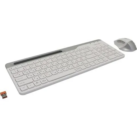 A4TECH FSTYLER FB2535C WHITE (МЫШЬ+КЛАВИАТУРА) (NEW)