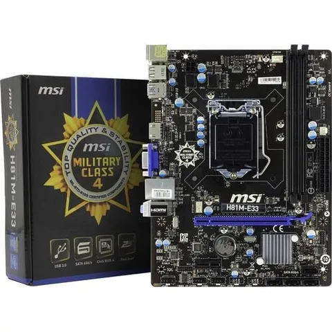 MSI H81M-E33