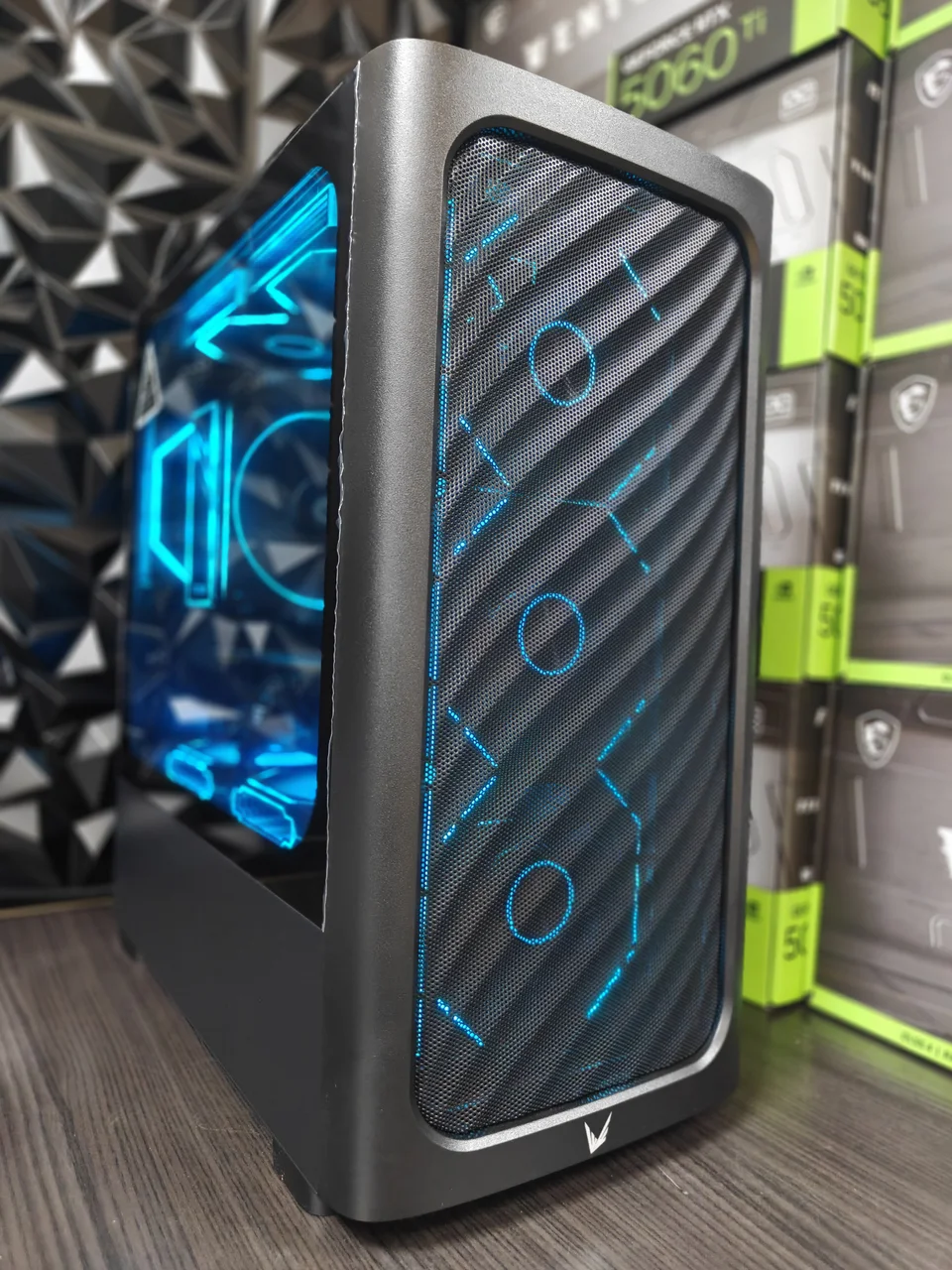 FORMULA G3 BLACK (B)/RM 850X/A620/R5-7500F/DDR5-32GB/NVME-1000GB/RTX 3080-10GB, фото 1