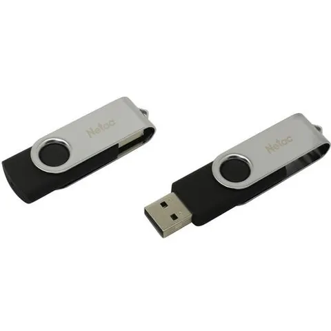 Флешка USB Netac U505 (NT03U505N-016G-20BK), 16Gb, USB 2.0, R/W 70/30(NEW)