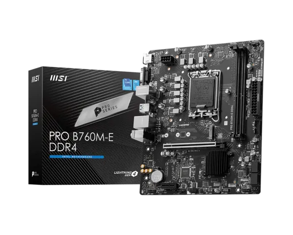 MSI PRO B760M-E DDR4 (NEW)