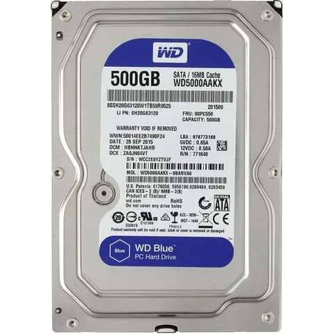 WD 500GB (WD5000AAKX)