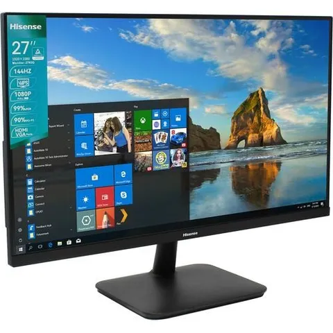 Монитор 27" Hisense 27N3Q IPS 1920x1080, 144 Гц, 5 мс, 16:9, 250 кд/м², HDMI 1.4, VGA, черный 27N3Q