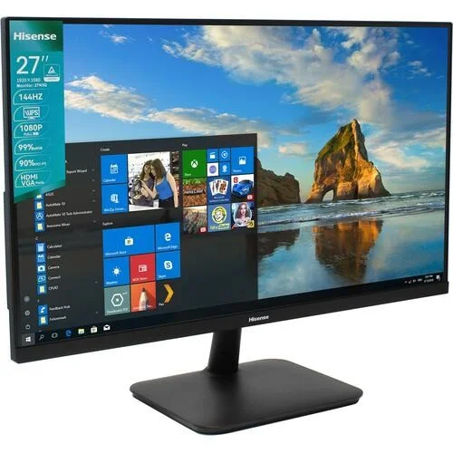 Монитор 27" Hisense 27N3Q IPS 1920x1080, 144 Гц, 5 мс, 16:9, 250 кд/м², HDMI 1.4, VGA, черный 27N3Q, фото 1